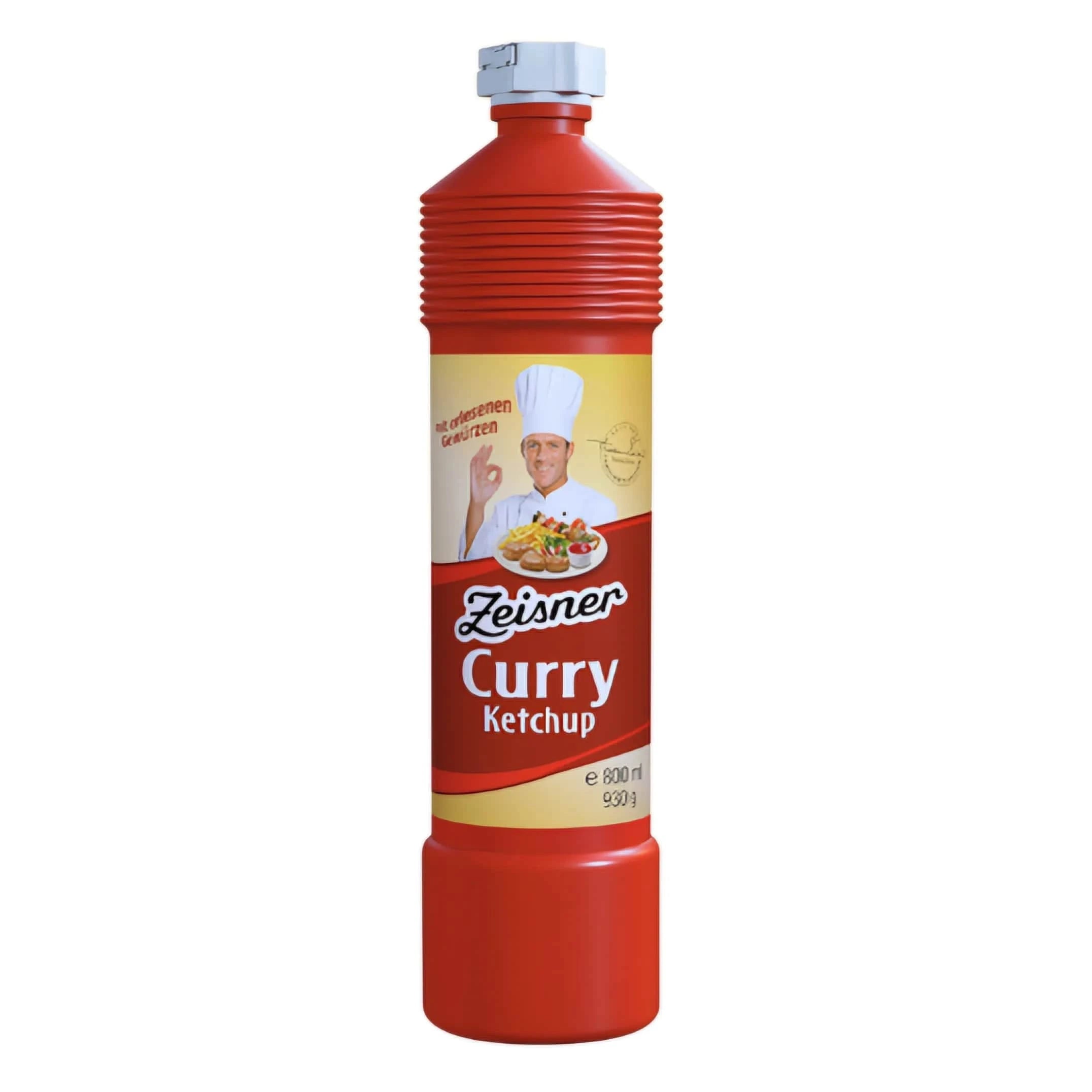 ZEISNER CURRY KETCHUP 800ML