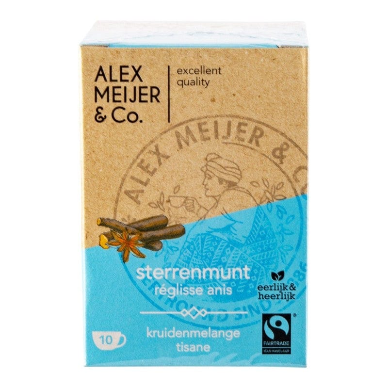 Alex Tea Alex Meijer Sterrenmunt Tea 15g – Le Gourmet Delicatessen
