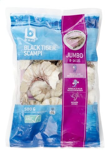 Boni Black Tiger Scampi Jumbo 500g