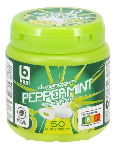 Boni Chewing gum Peppermint 50 pc