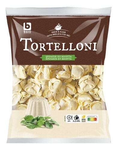 Boni Tortelloni with Ricotta & Spinach 500g