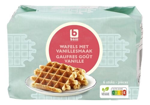 BONI vanilla waffles 350g