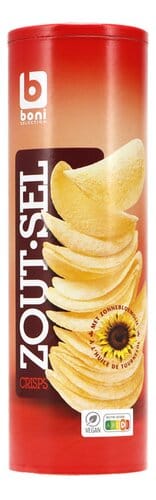 Boni Salt Crisps Tube 175g