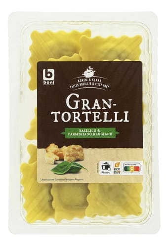 Boni Grantortelli  Basil -Permigiano 250g