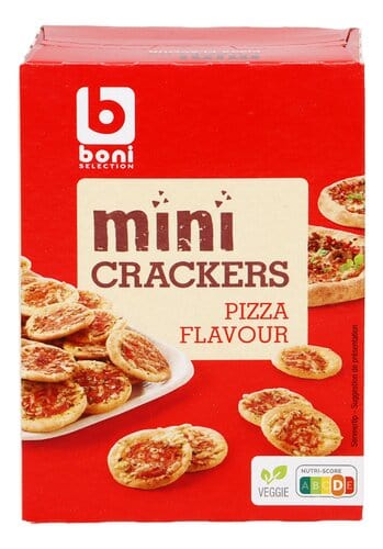 Boni Mini Crackers pizza Flavour 85g