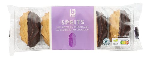 BONI SPRITS WITH BUTTER AND CHOCOLATE 200G