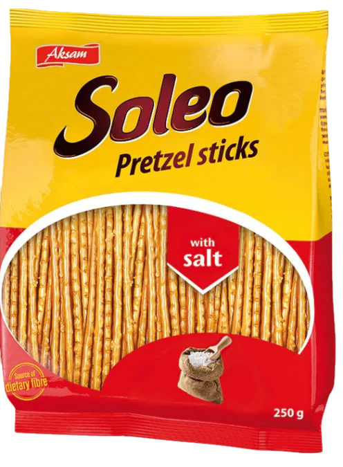 Soleo Salted Sticks (Pretzel) 250g