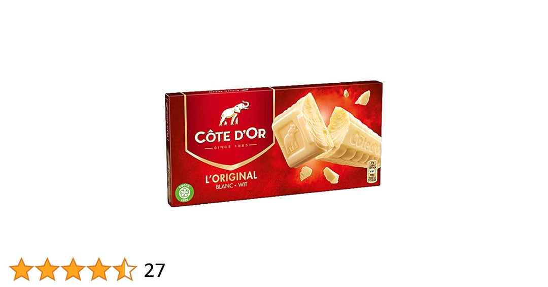 Cote D or Original White Chocolate 400g