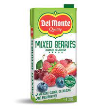 Del Monte Mixed Berries Juice Blend 1Ltr