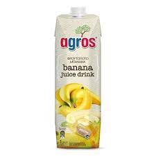 Agros Banana Juice 1Ltr