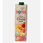 Agros 8 Fruits Multi-Vitamin Juice 1Ltr