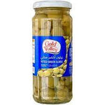 Gold Valley Pitted Green Olives 340g