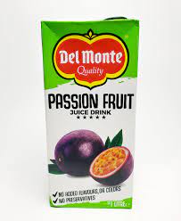 Delmonte Passion Fruit Juice 1Ltr