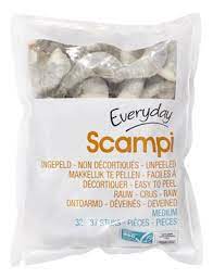 Everyday Scampi Medium Unpeeled 500g