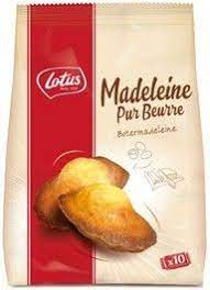 Lotus Butter Madeleine 10x28g