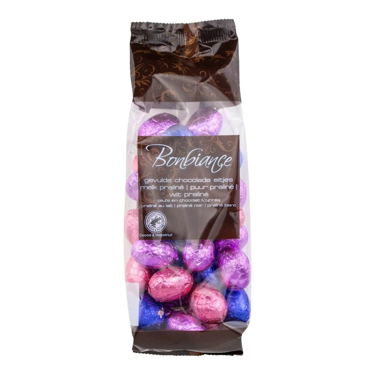 BONBIANCE Praline Chocolate Eggs 200g