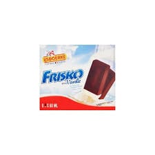 Ijsboerke Frisko Vanille Ice Cream sticks 6* 90ml