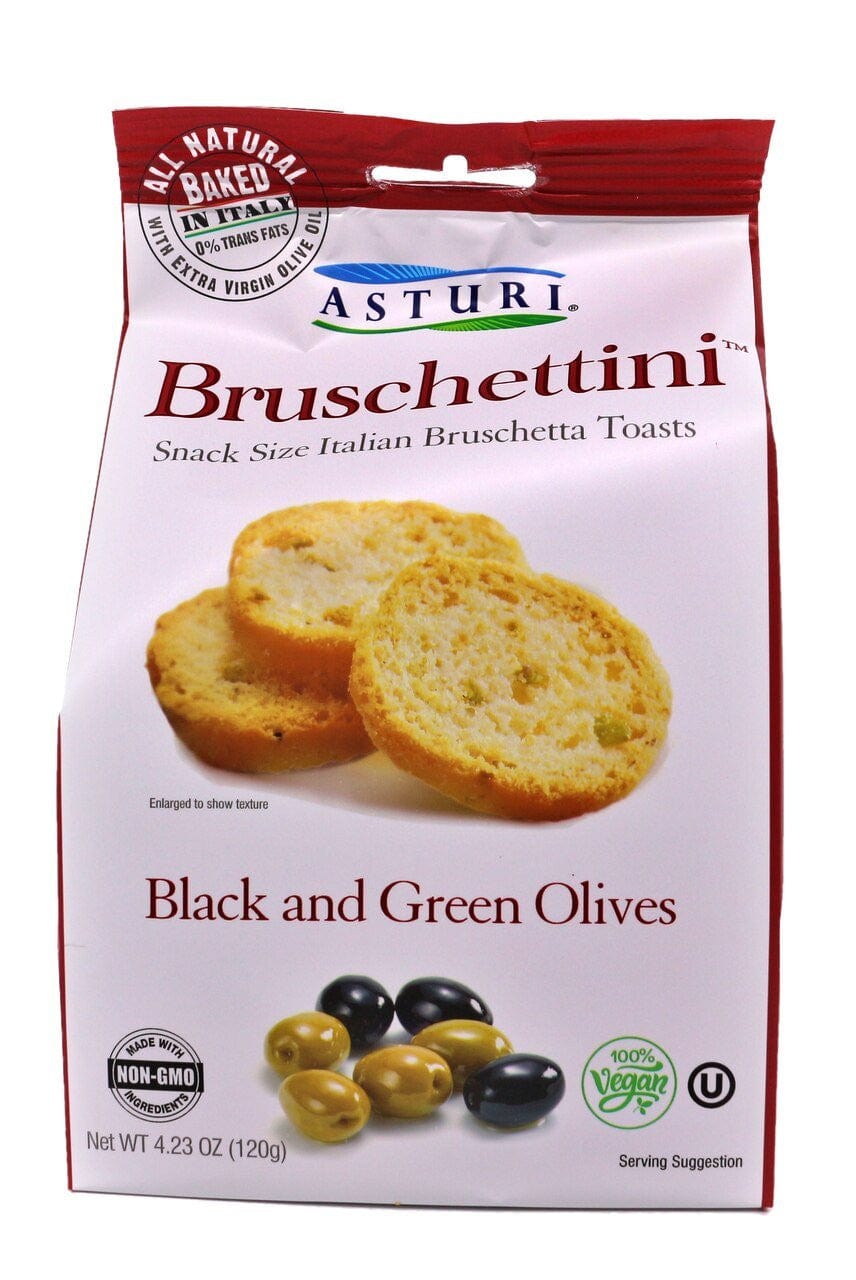 Astruri Bruschettini black & green olives Toast