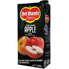 Del Monte Apple Juice 1Ltr