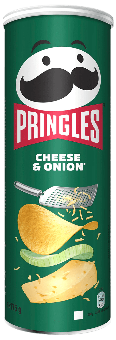 Pringles Cheese & Onion flavour 175gm