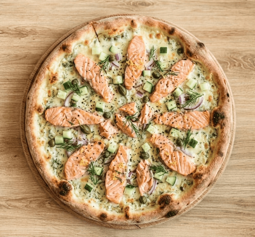 Salmon  Pizza