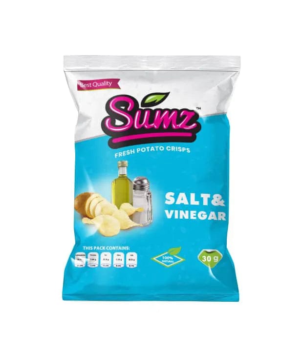 Sumz Salt & Vinegar Chips 30g