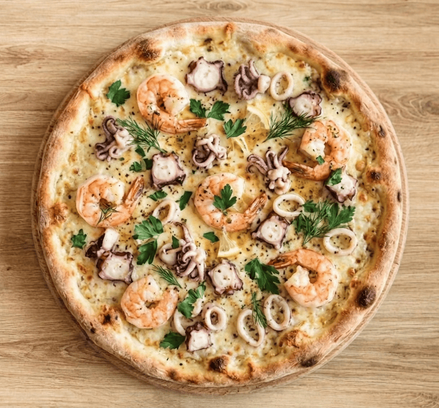 Seafood Pizza