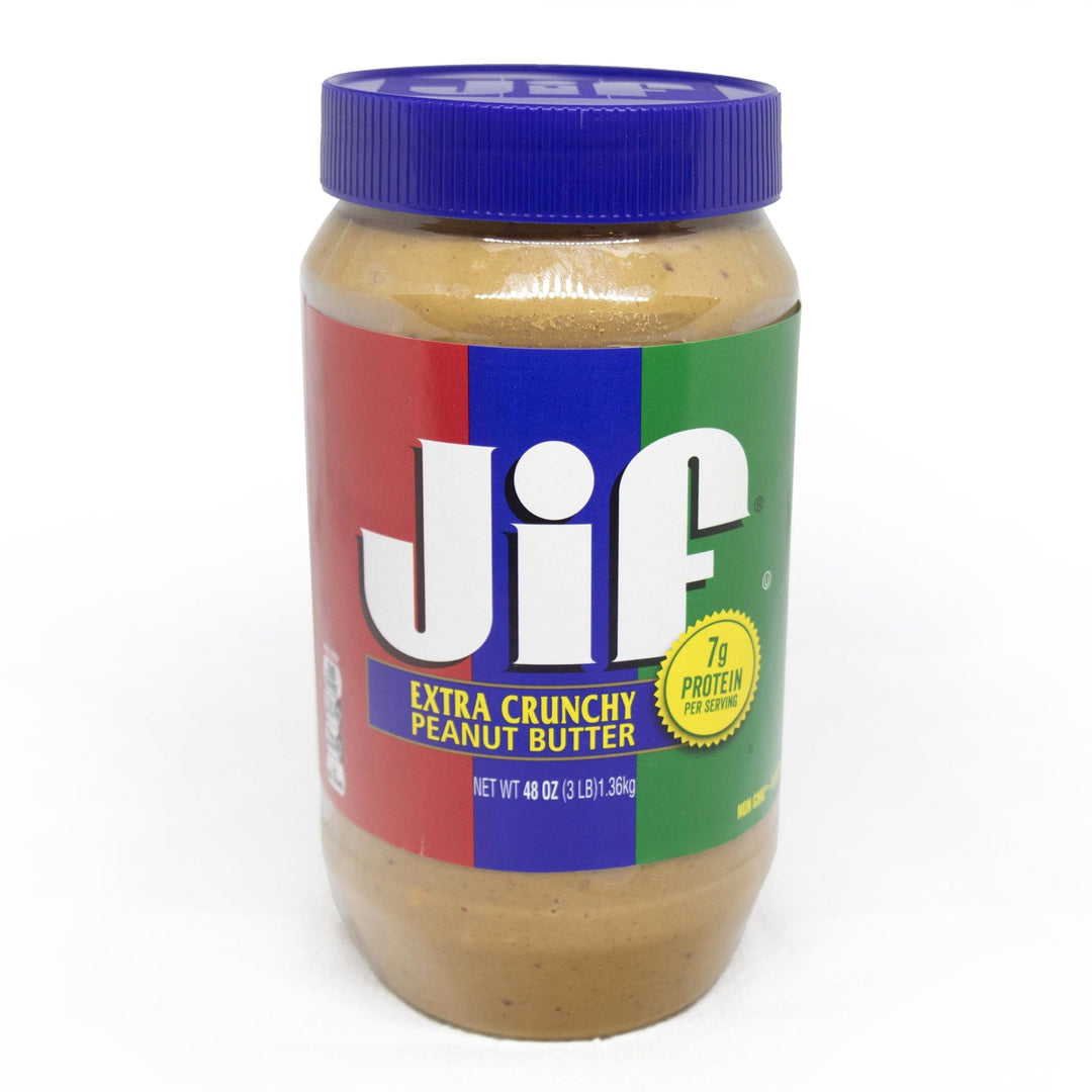 Jiff Extra Crunchy Peanut Butter 1.36kg