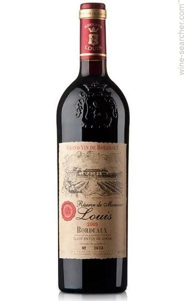 Louis Eschenaur Reserve De Monsieur Bordeaux 13.5% 750ml