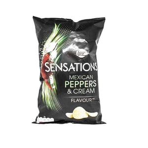 Lay's Sensations Mexican Peppers & Cream Chips  - 150g