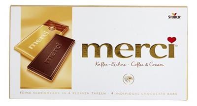 Merci Mocha Chocolate coffee & cream 100g