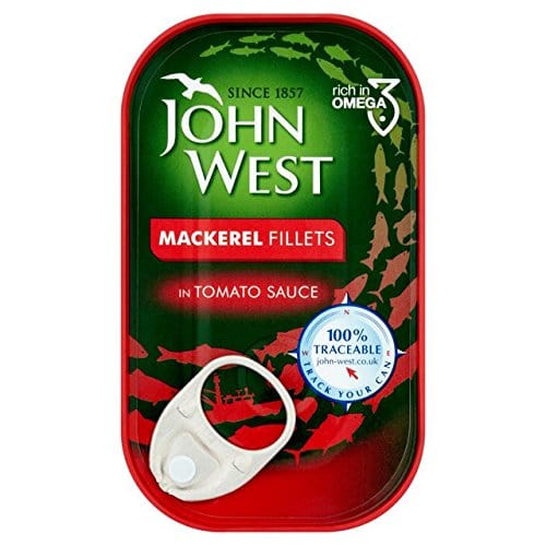 John West Mackerel Fillet In Tomato Sauce 125g