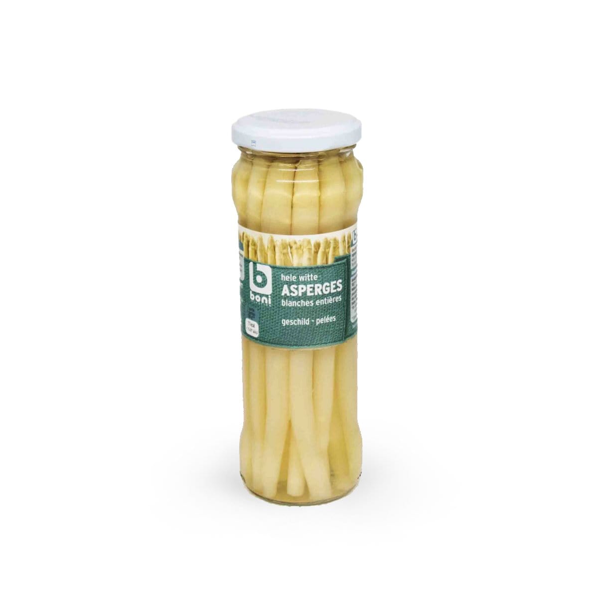 Boni White Asparagus Peeled 330/350g