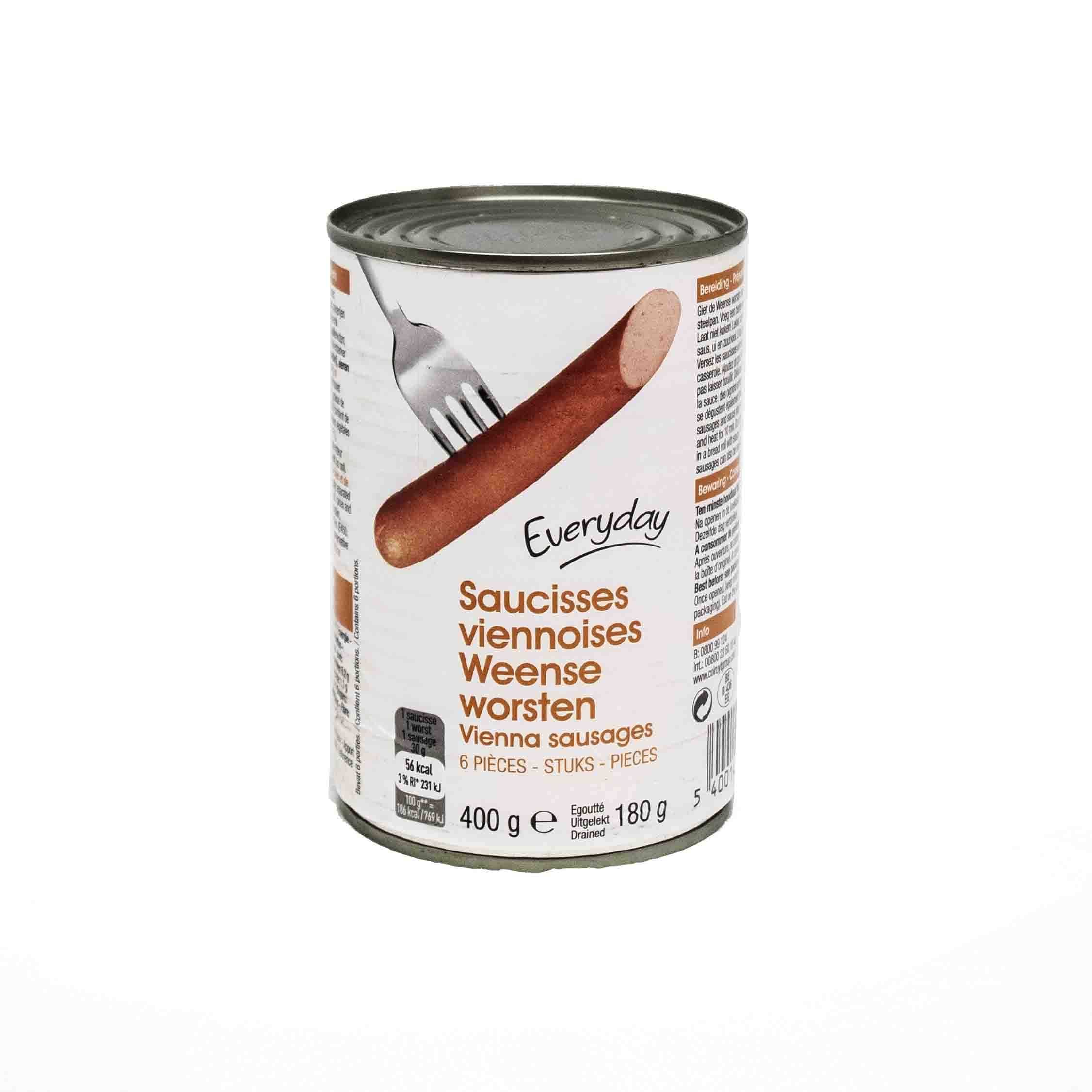 Everyday 6pc  Vienna Sausages 400g