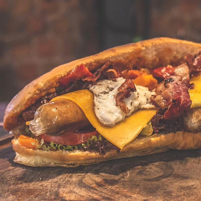 Gunshot Gourmet Hot dog