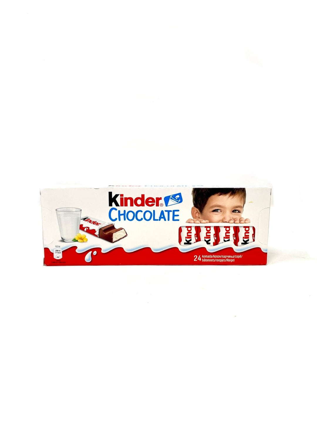 Kinder Chocolate Bar 24pc 300g