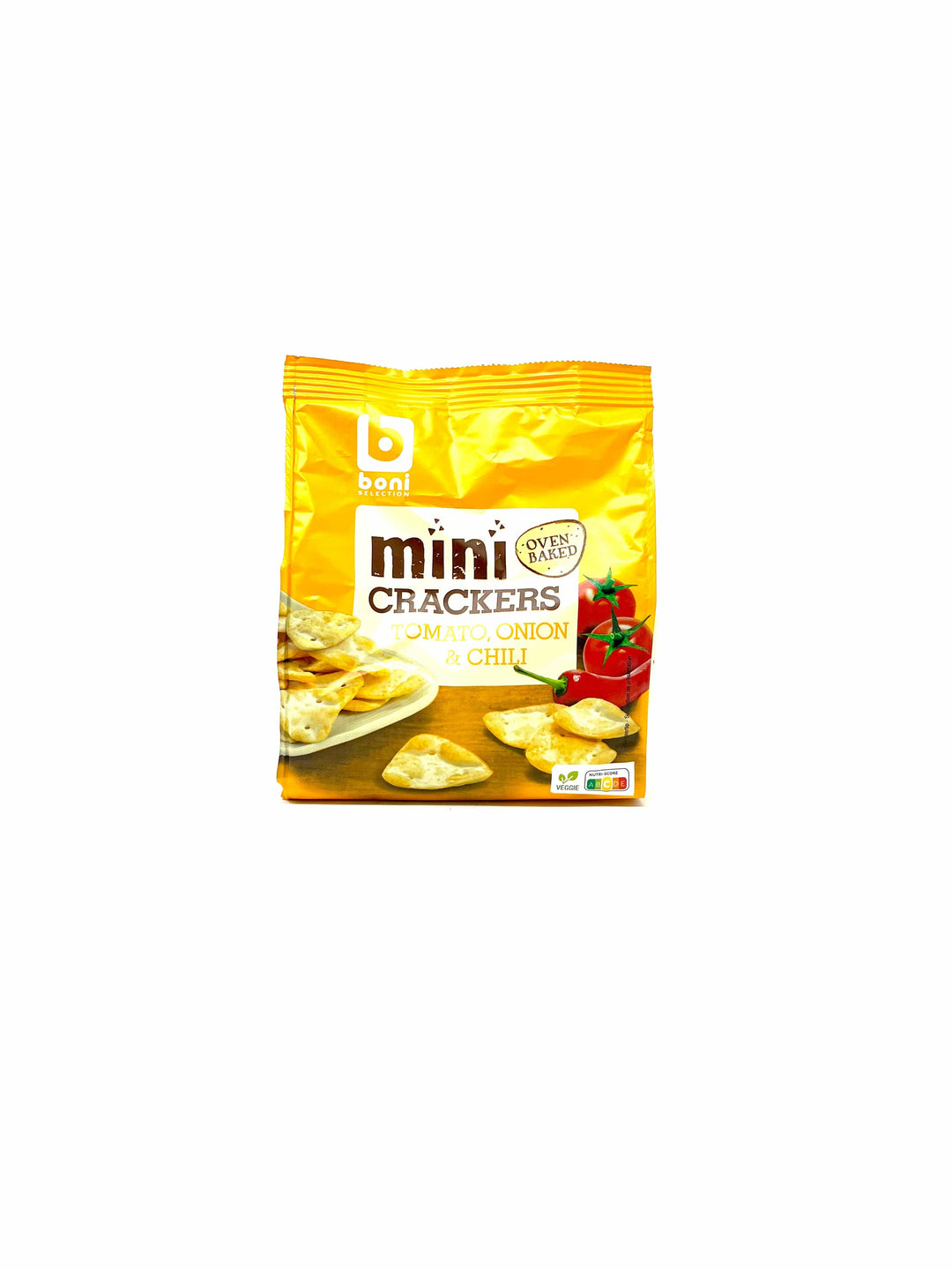 Boni Mini Crackers Tomato, Onion & Chili 125g
