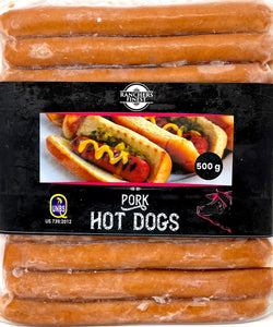 Ranchers Pork Hot Dogs 500g