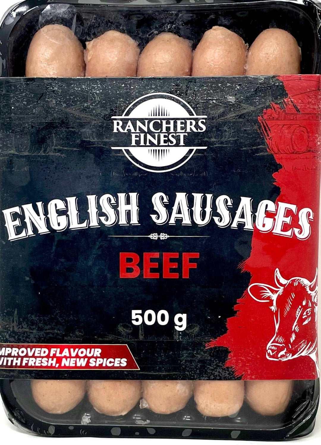 Ranchers Finest English Style Beef Sausages 500g
