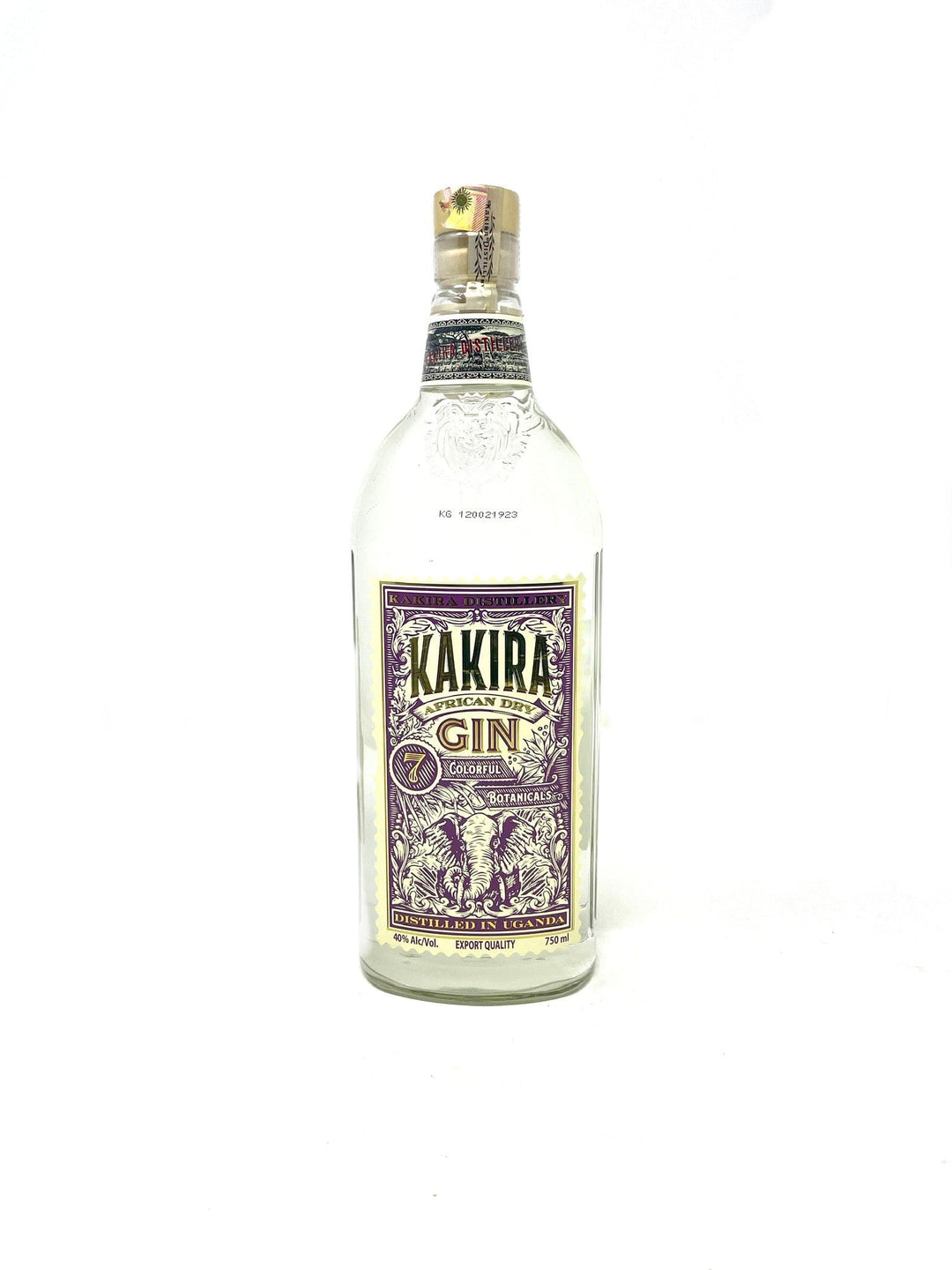 Kakira African Dry Gin 40% 750ml
