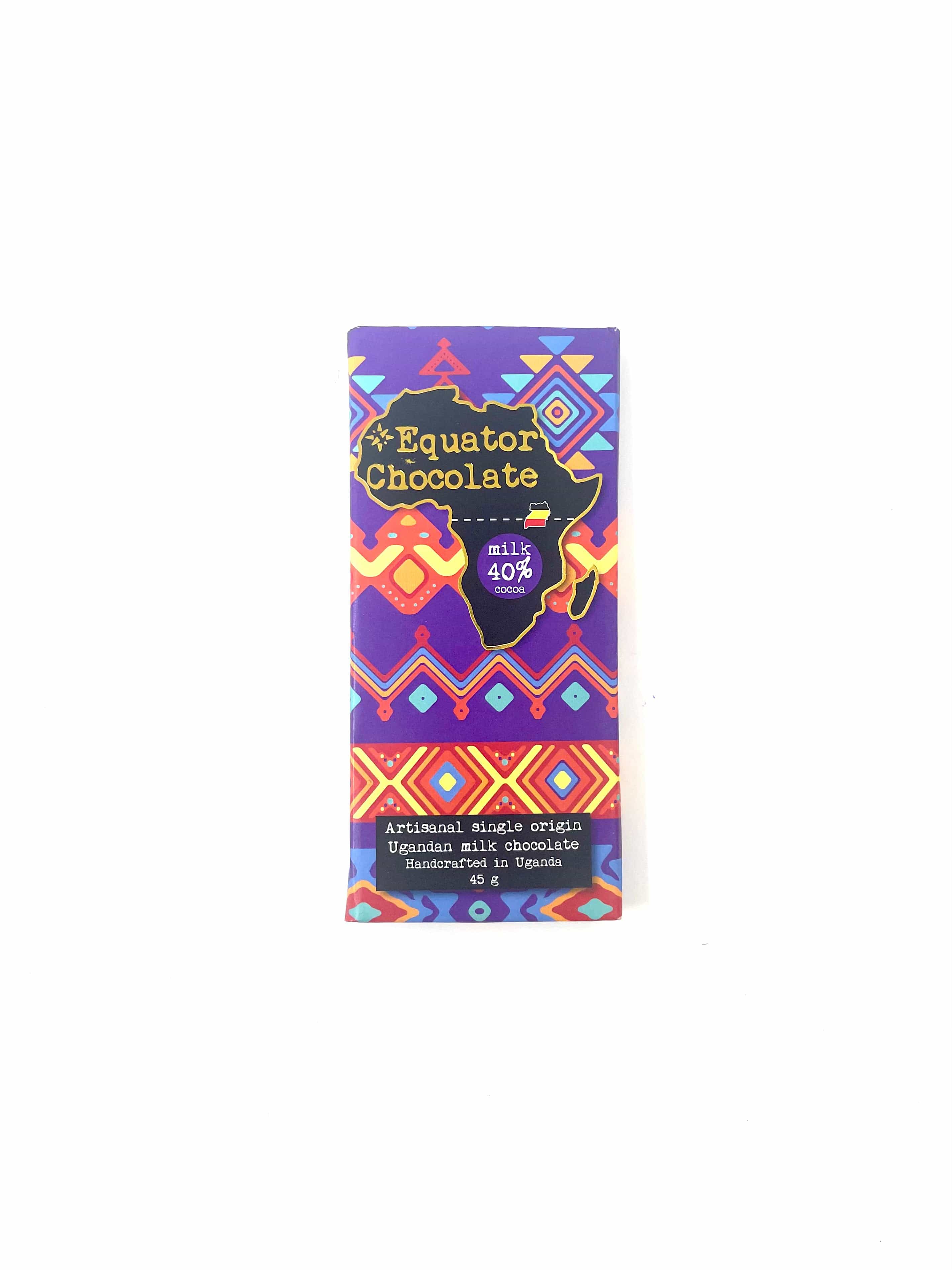 Equator Milk Chocolate 40% Cocoa -45g