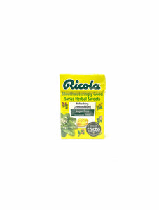Ricola Swiss Lemon mint S/Free sweets 45g