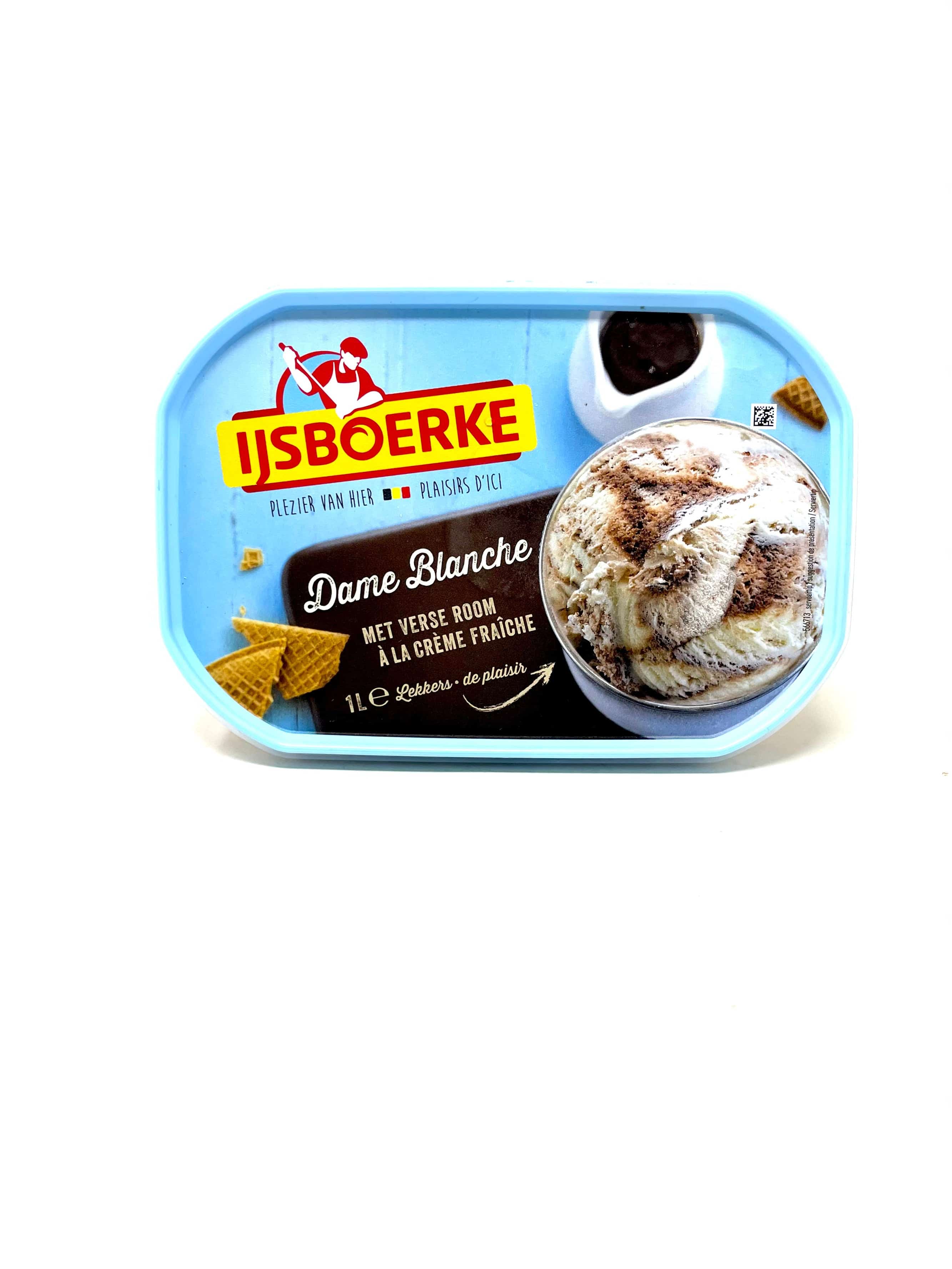 Ijsboerke Dame Blanche Ice cream 1L