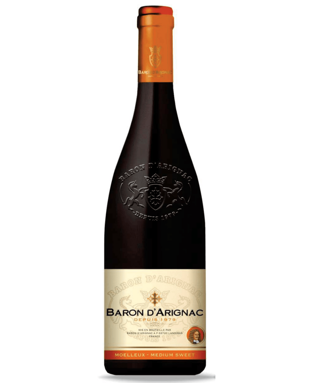 Baron D'Arignac Depuis Modelleux Medium Sweet Red 12% wine - 750ml