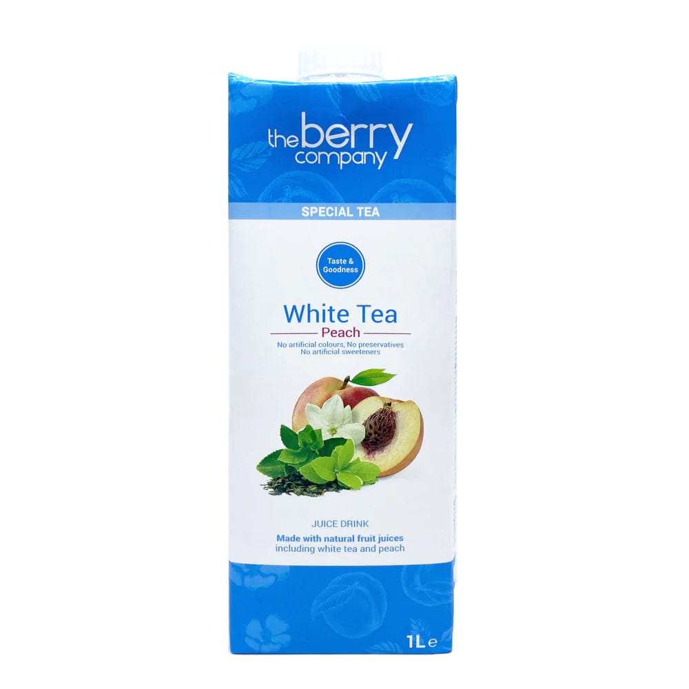 The Berry Company White Tea Peach Juice Drink 1L