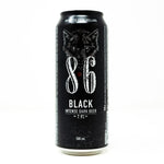 8.6 Black Dark Beer 500ml