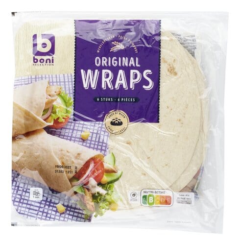 Boni Tortilla Wraps (6pcs) - 370grm