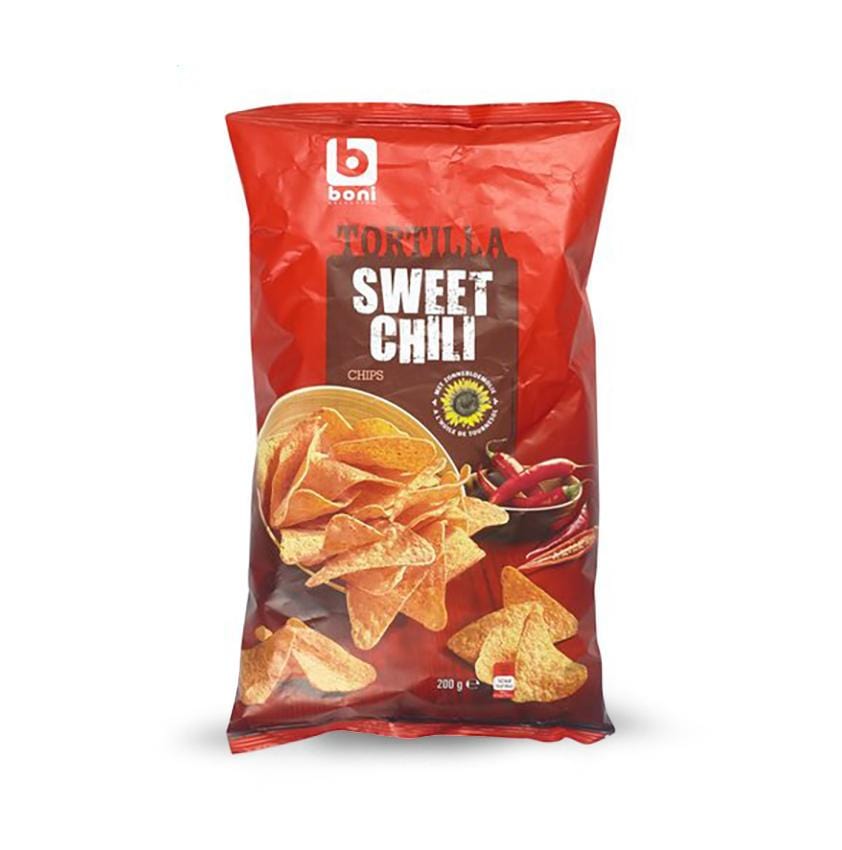 Boni  Tortilla Sweet Chilli Chips 200g