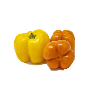 Red and yellow Bell peppers