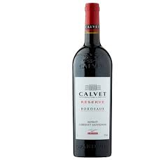 Calvet Reserve Bordeaux Merlot Carbenet Sauvignon 14%